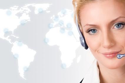 Lady with Headset