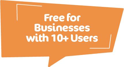 Free for businesses with 10+ users