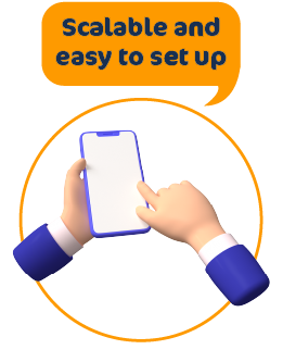Scalable and easy to set up